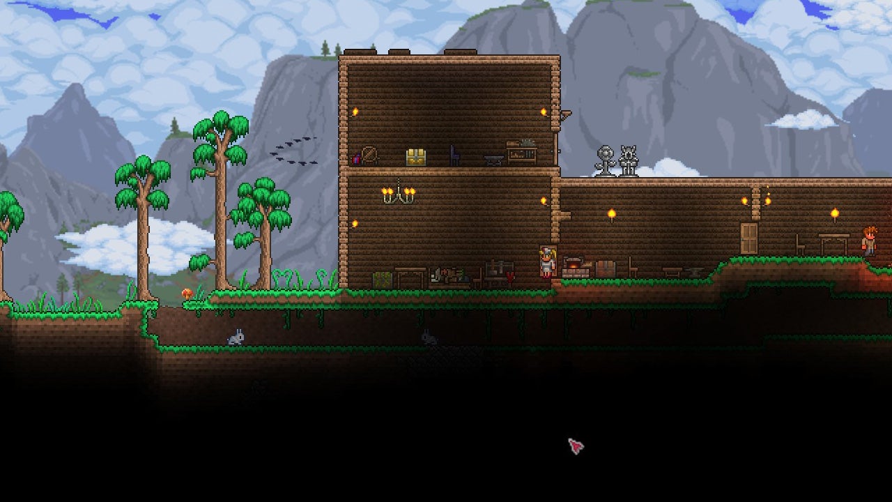 How to make a bed in Terraria to set your respawn point | Rock Paper Shotgun