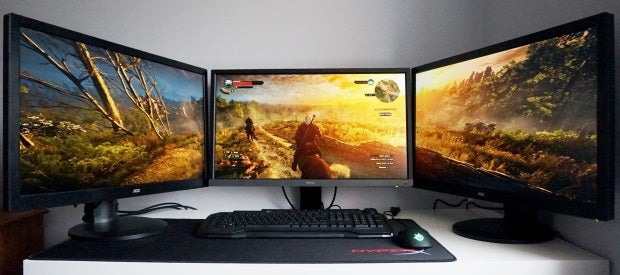 How to set up three monitors for ultrawide multi-monitor PC gaming | Rock  Paper Shotgun