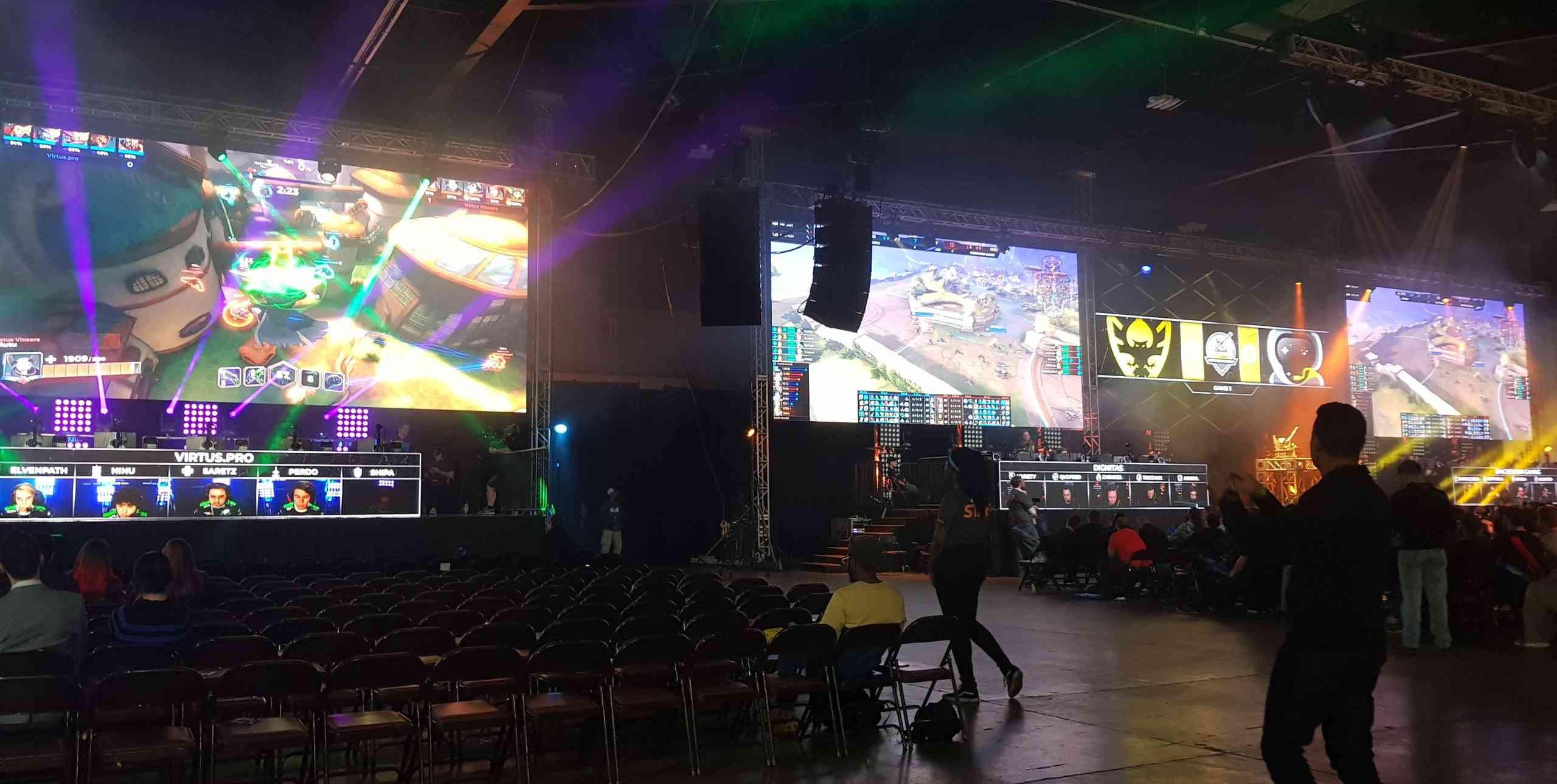 Image for A sloppy setup marred the Smite and Paladins World Championships