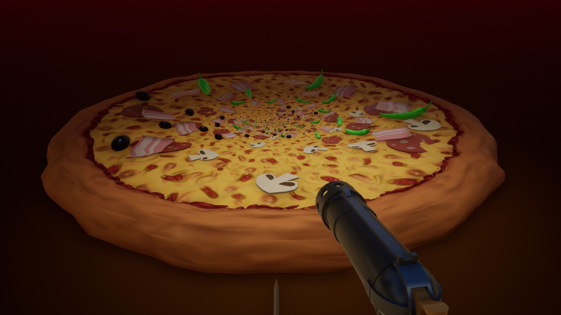 Image for Here are 185 jam games challenging the FPS formula, from pizza to santa