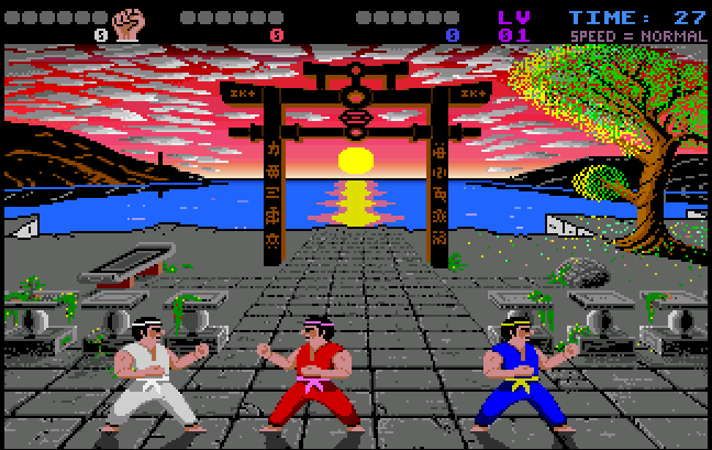 International Karate+, a classic of the fighting game genre.