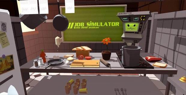 Image for Hands-On: Job Simulator On Valve's Vive VR Headset