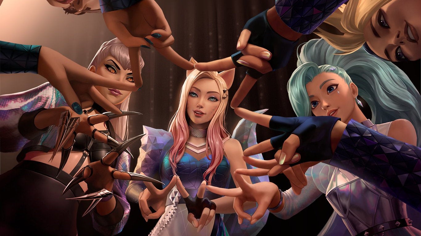 Image for LoL's virtual girl group K/DA have an EP out