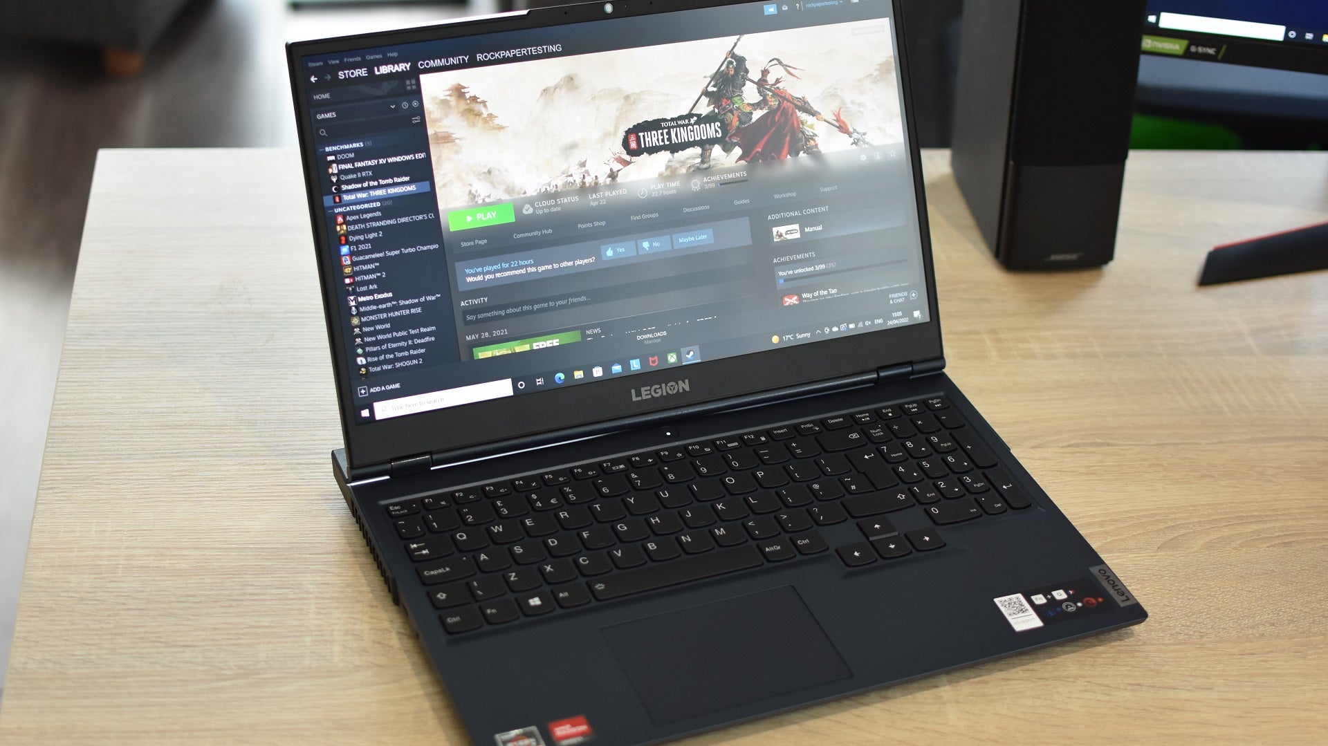 Lenovo Legion 5 review: all-AMD gaming laptop keeps it simple | Rock Paper  Shotgun