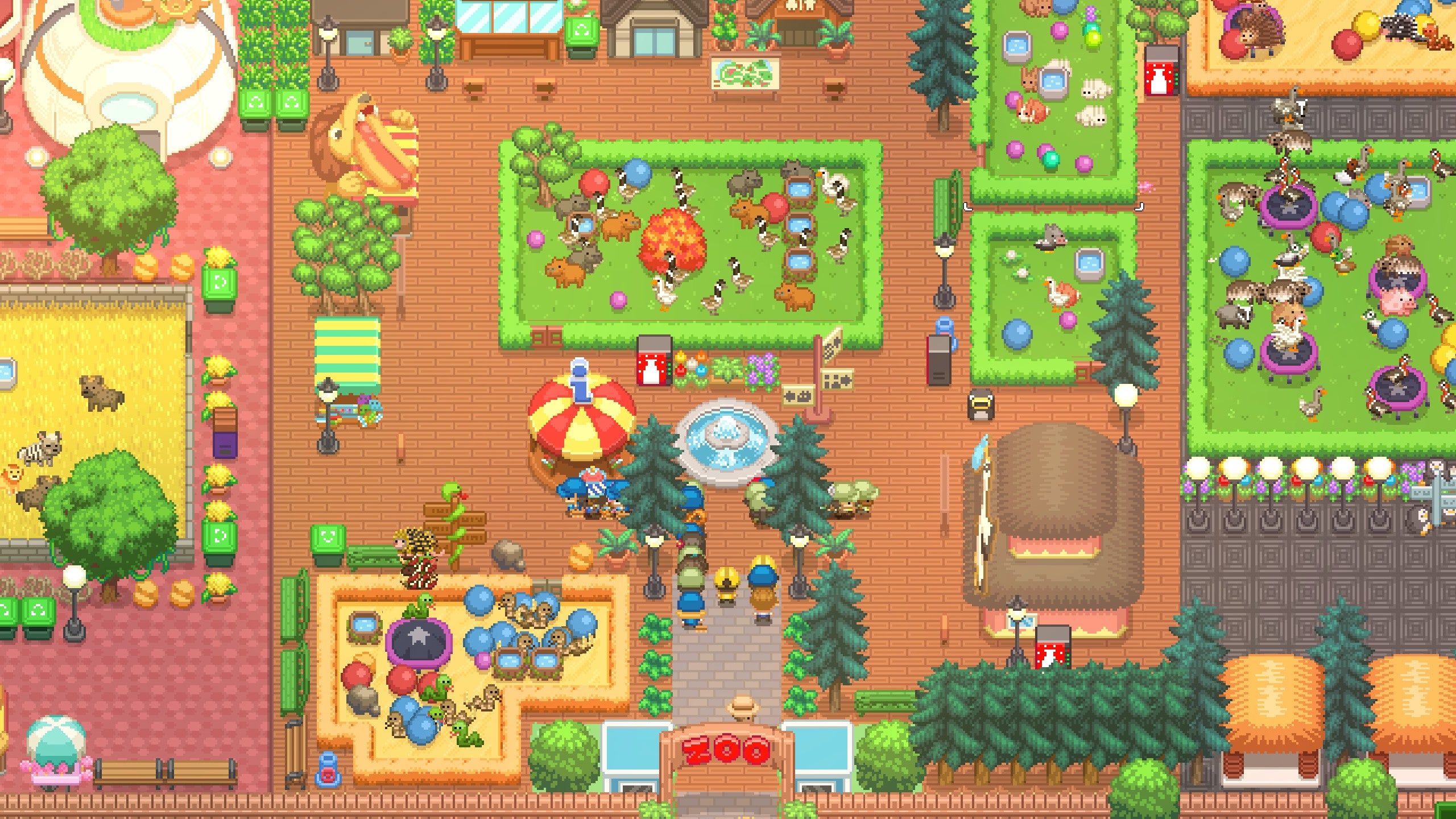 An open park in Let's Build A Zoo.