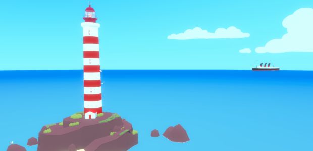 Image for A Bright Light In The Middle Of The Ocean is a lovely lighthouse 'em up