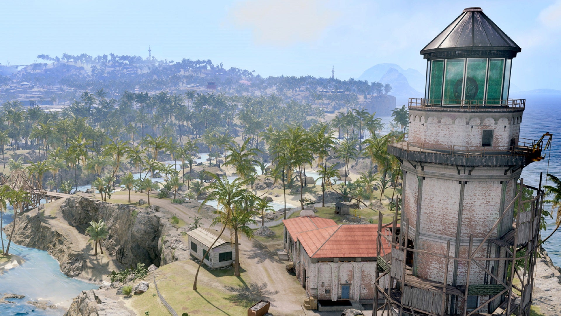 The Lighthouse on Caldera in Warzone
