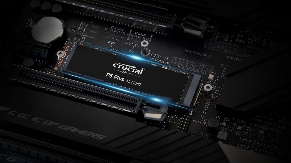 O SSD Crucial P5 Plus 1TB de alta velocidade está atualmente abaixo de £ 100 na Amazon
