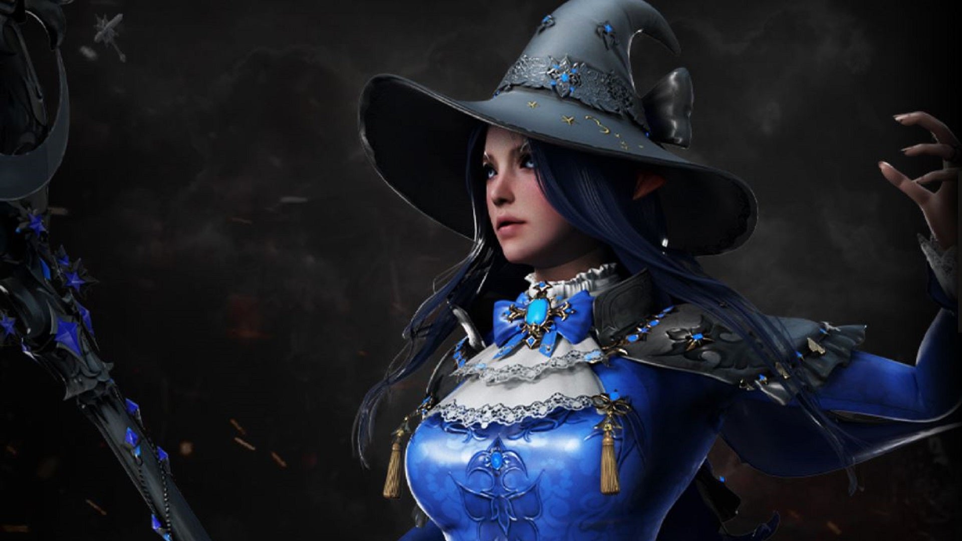 The default image of a Sorceress class character from Lost Ark.