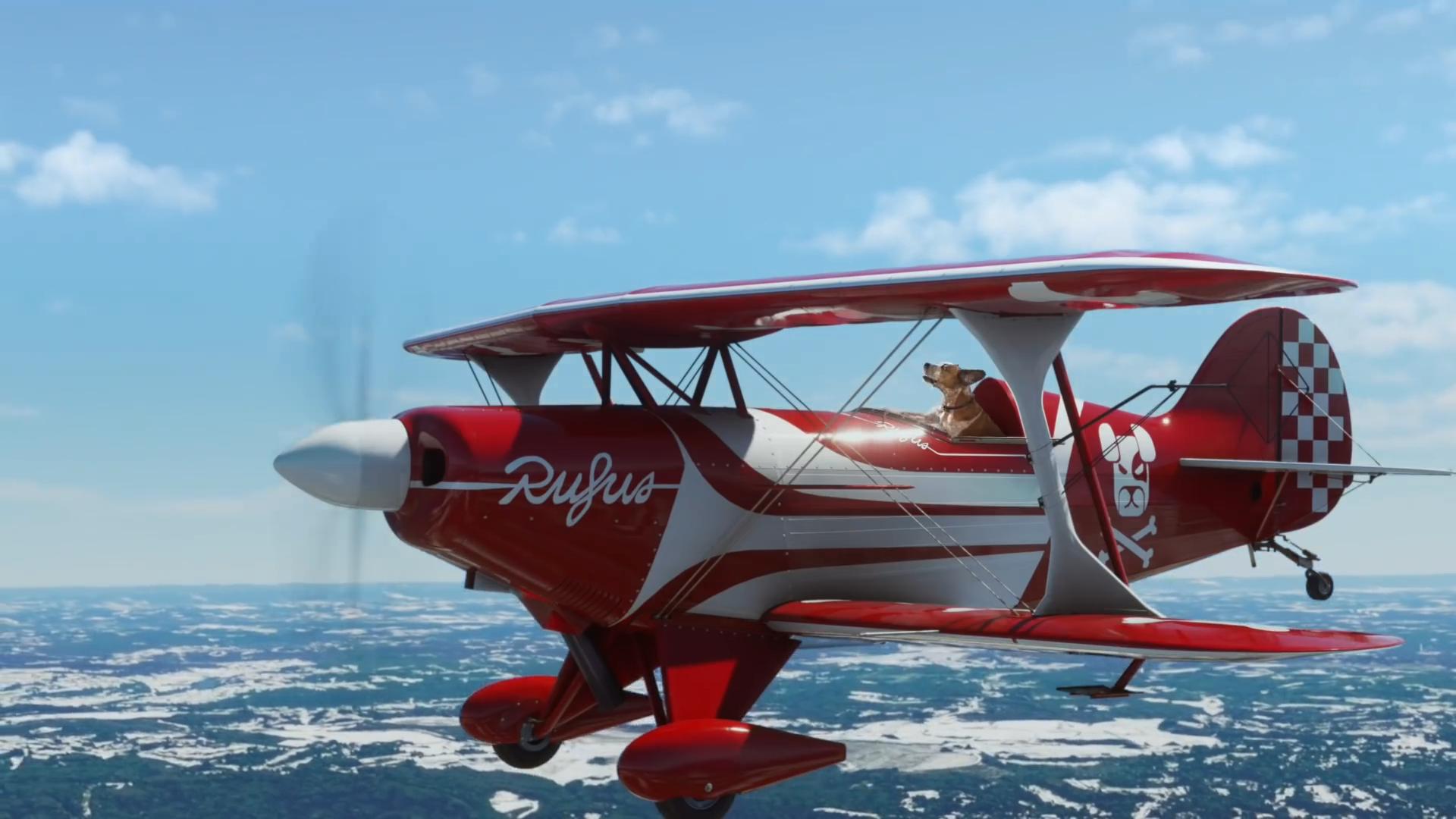 Image for Microsoft Flight Sim will let it snow in next week's free update