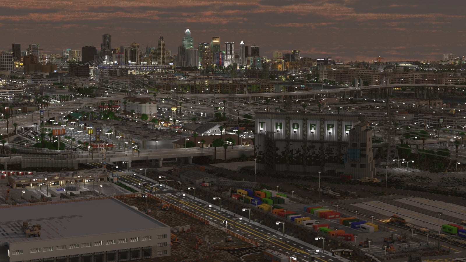 Image for 400 people spent a decade building a 1:1 city in Minecraft