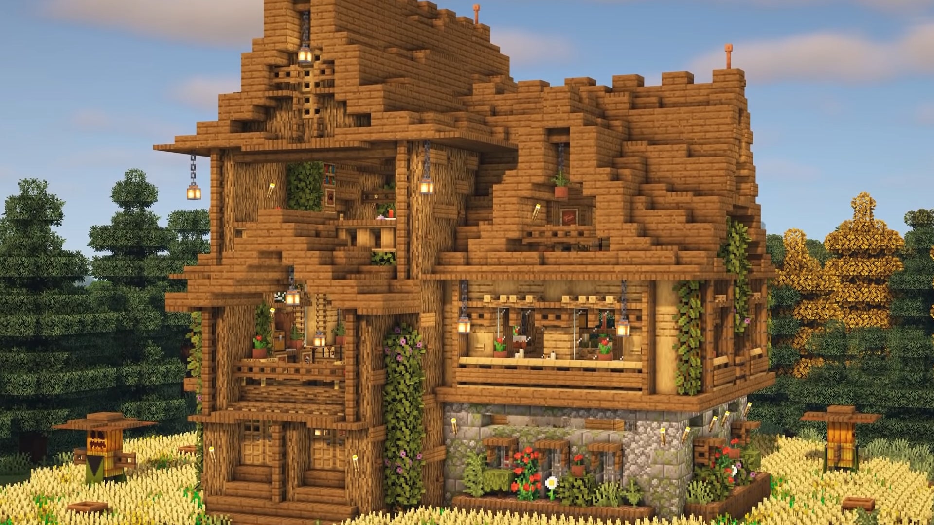 Minecraft House Ideas Ultimate Survival House 