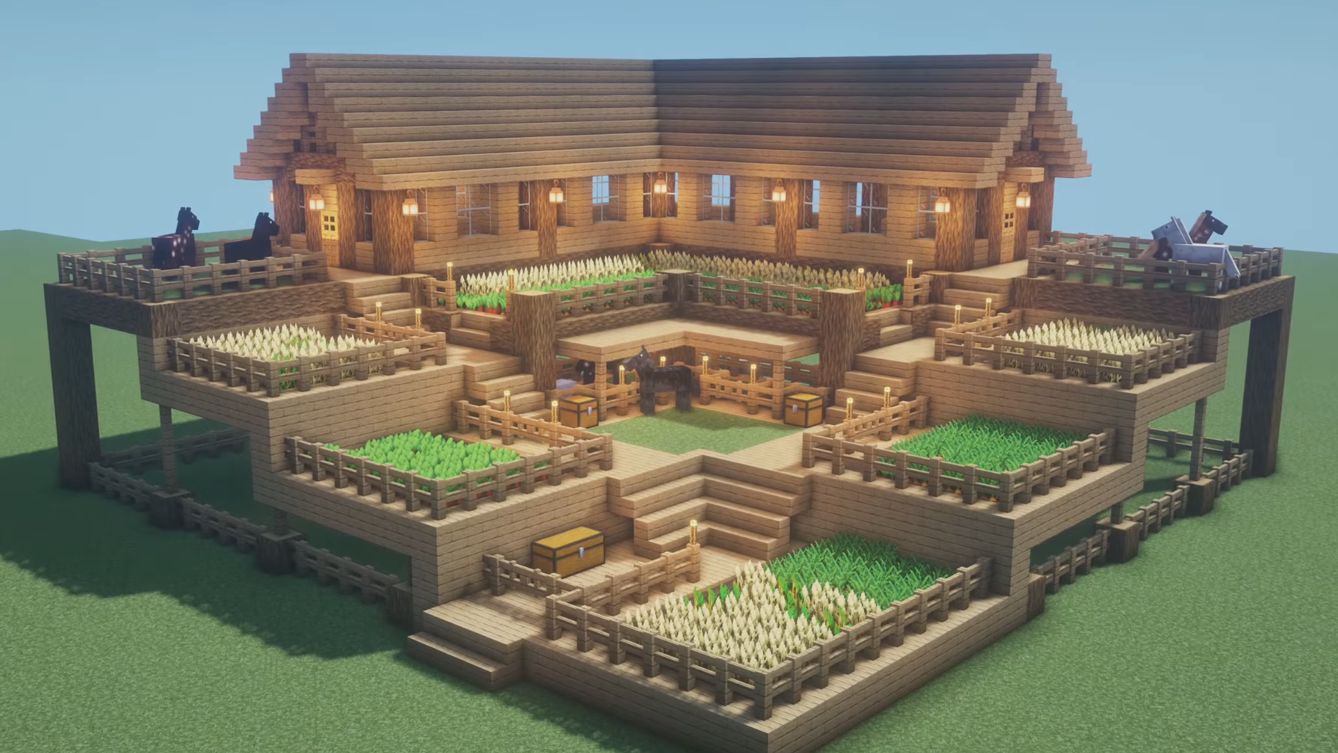 Minecraft house ideas: cool house builds  Rock Paper Shotgun
