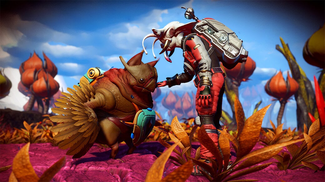 Image for No Man's Sky lets you adopt weird alien pets now