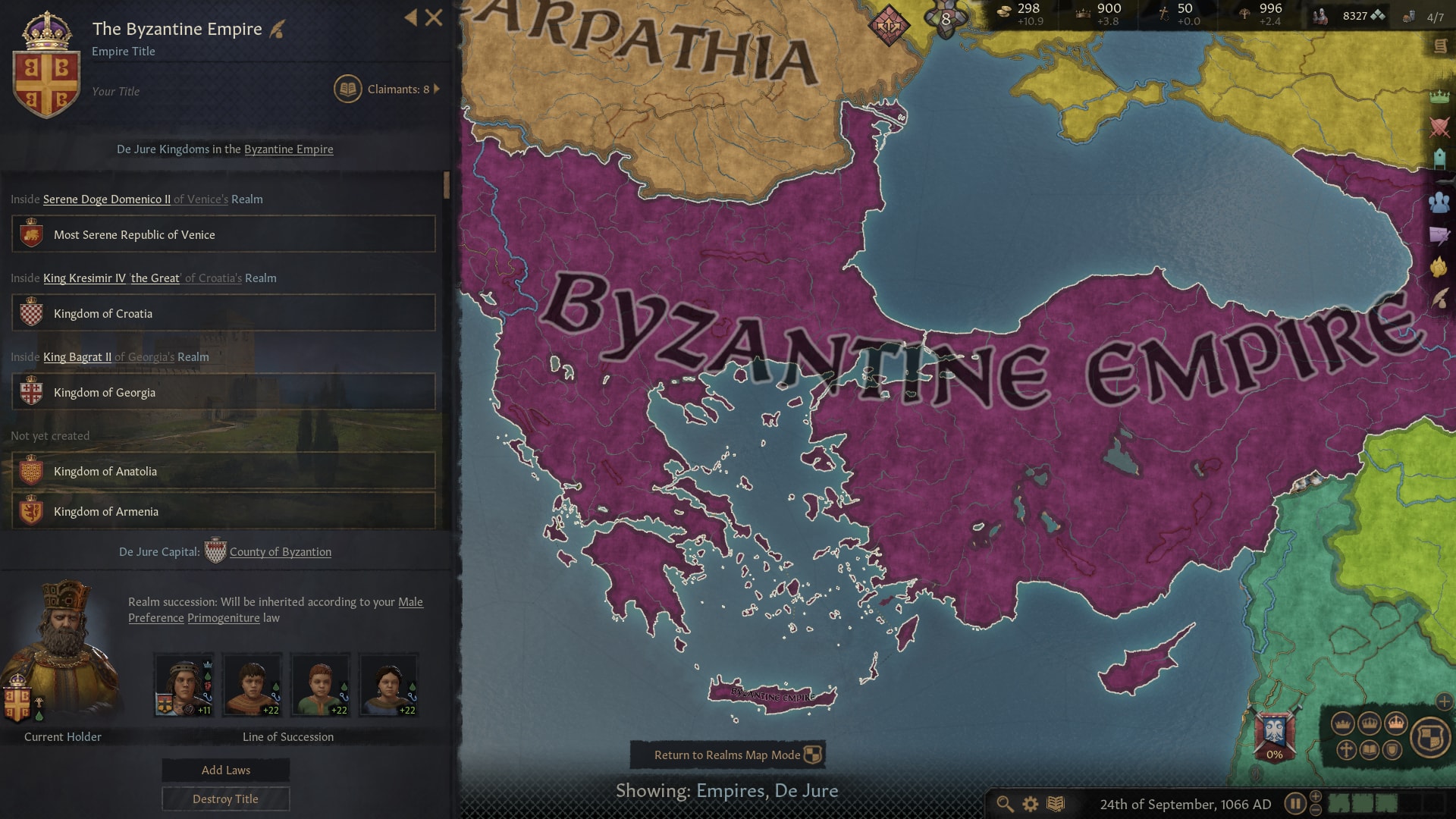 crusader kings 2 how to play bizantium from beginning
