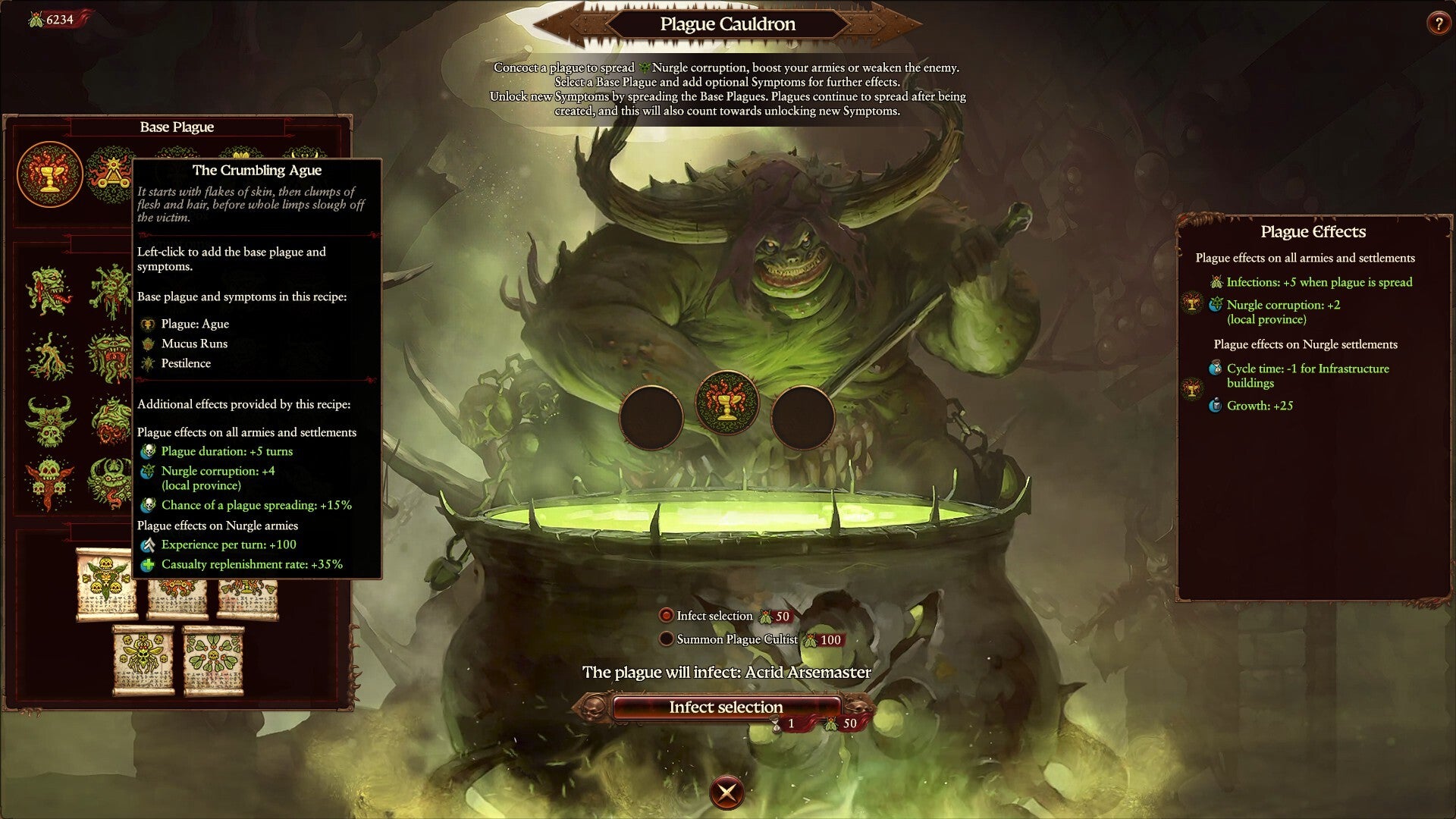 The Plague Cauldron from Total War: Warhammer 3.