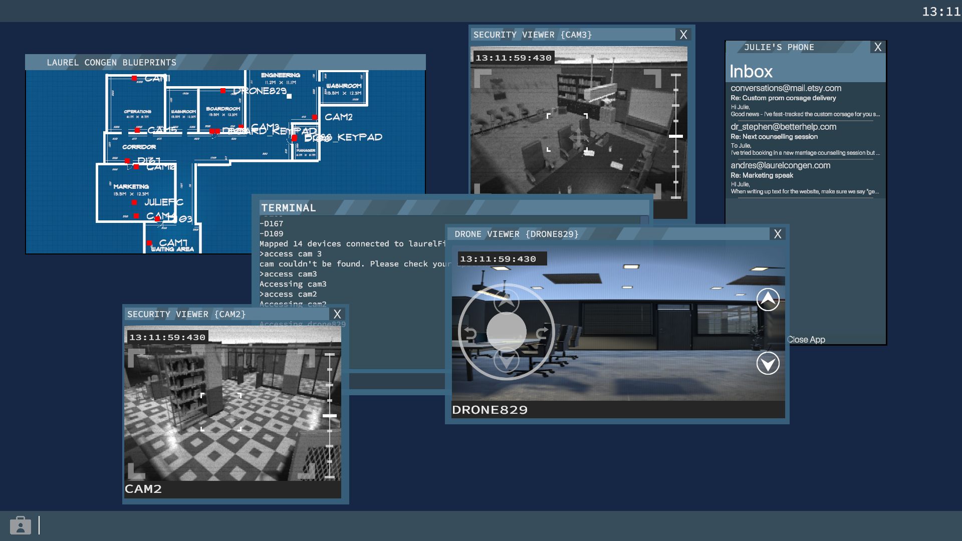 Image for Operator has the basis of a good hacker game, if only it made sense