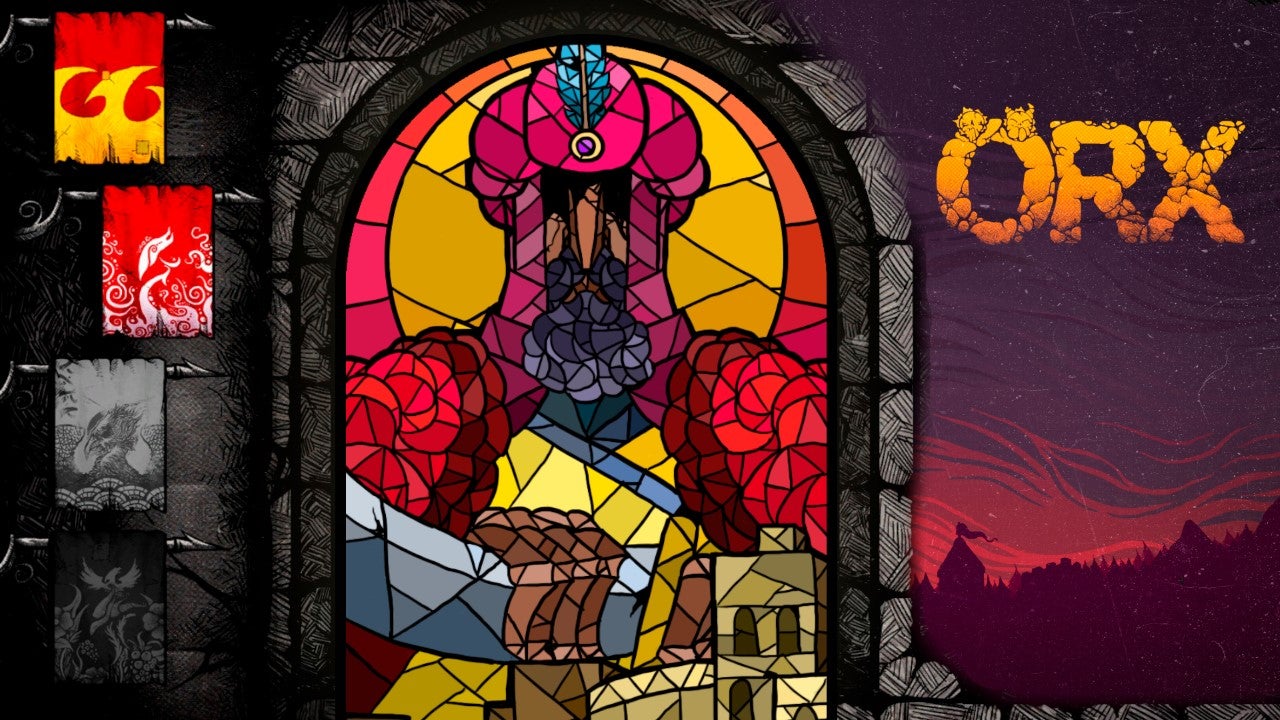 Artwork of a stained glass dune reaver from ORX