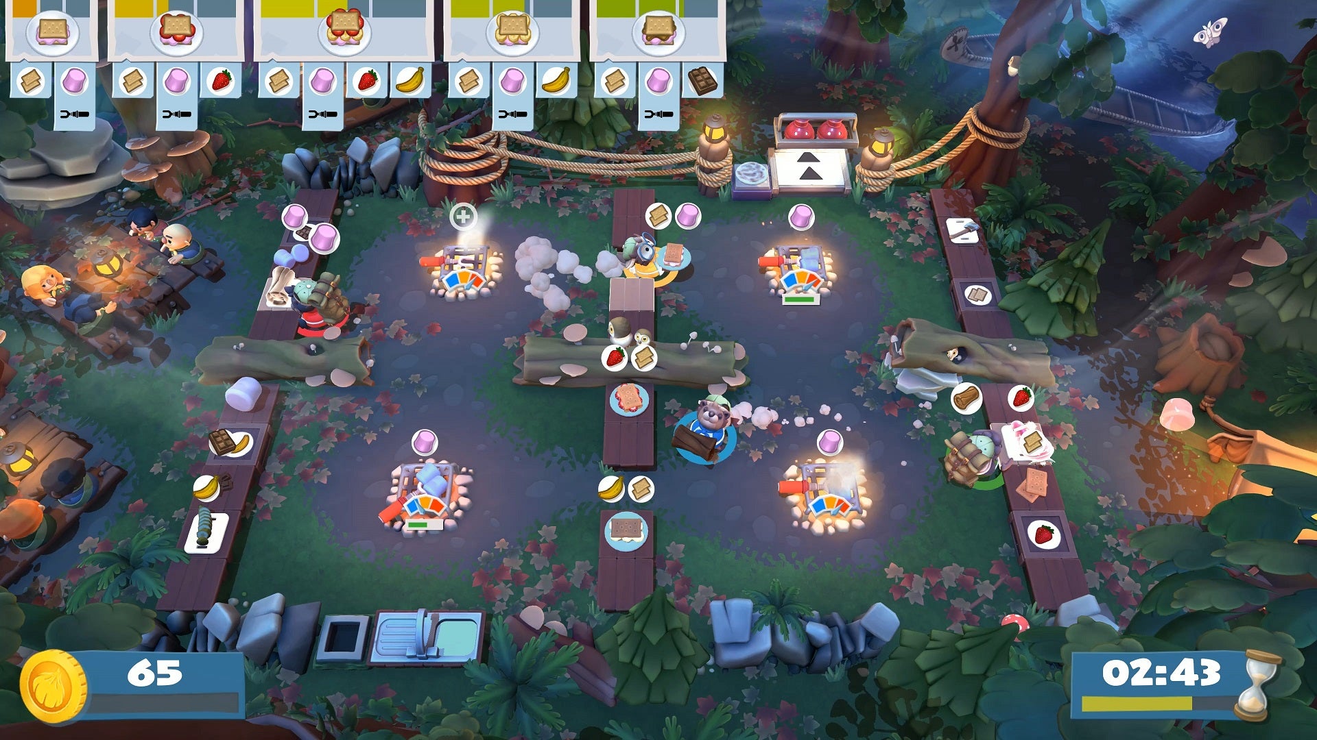 Image for Overcooked 2 goes al fresco with Campfire Cook Off DLC