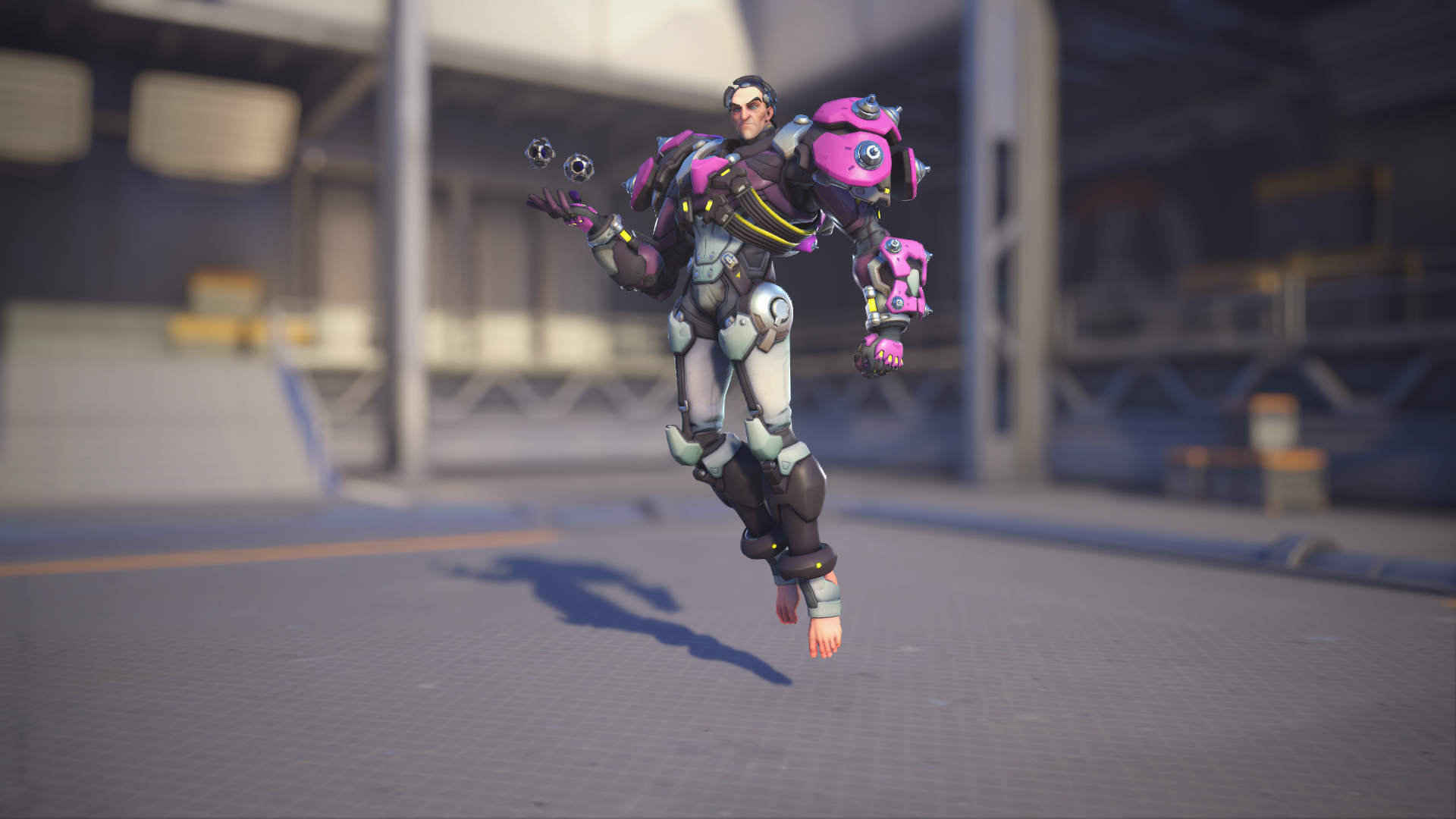 Sigma models his Roze skin in Overwatch 2.