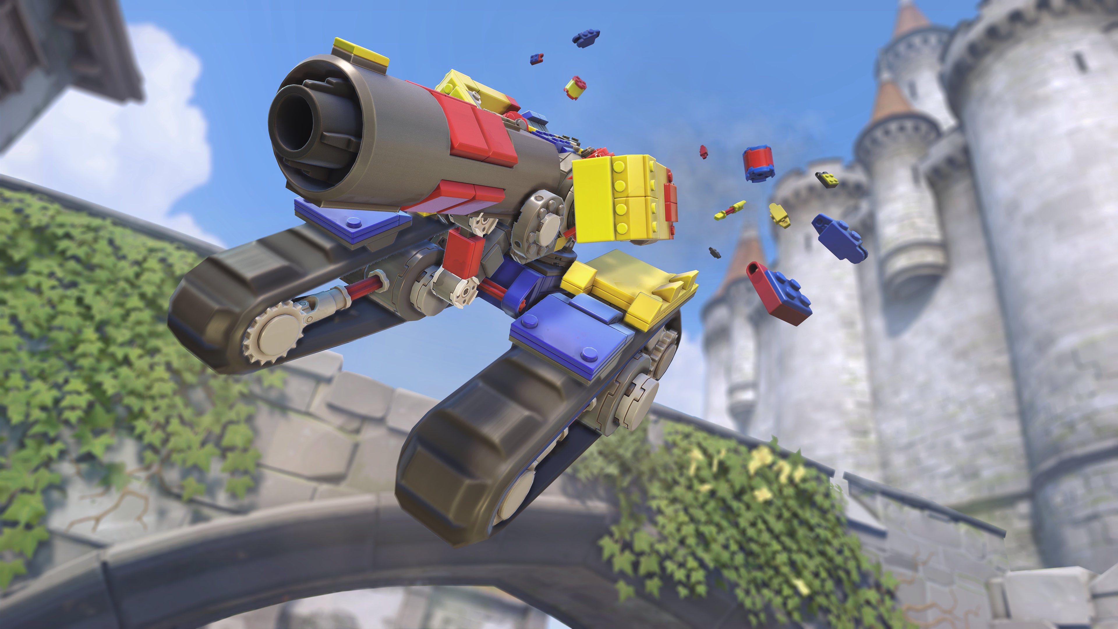 Image for Overwatch matches to flood with Bastions attempting chandelier jumps