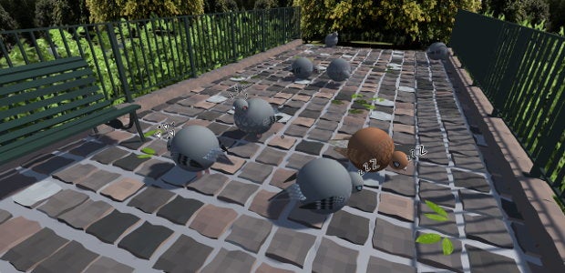 Image for Feed, chase, and pet fat pigeons in this cute free game