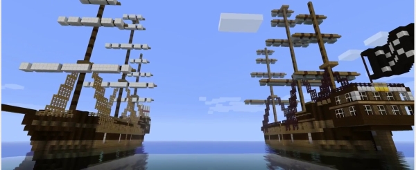 minecraft pirate ships