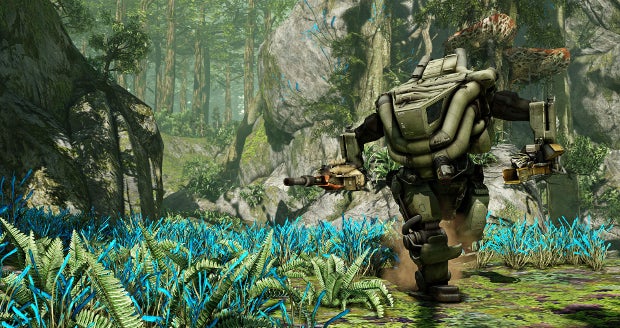 Image for Intergalactic Predatory: Hawken Adds Bots, Invisible Mech
