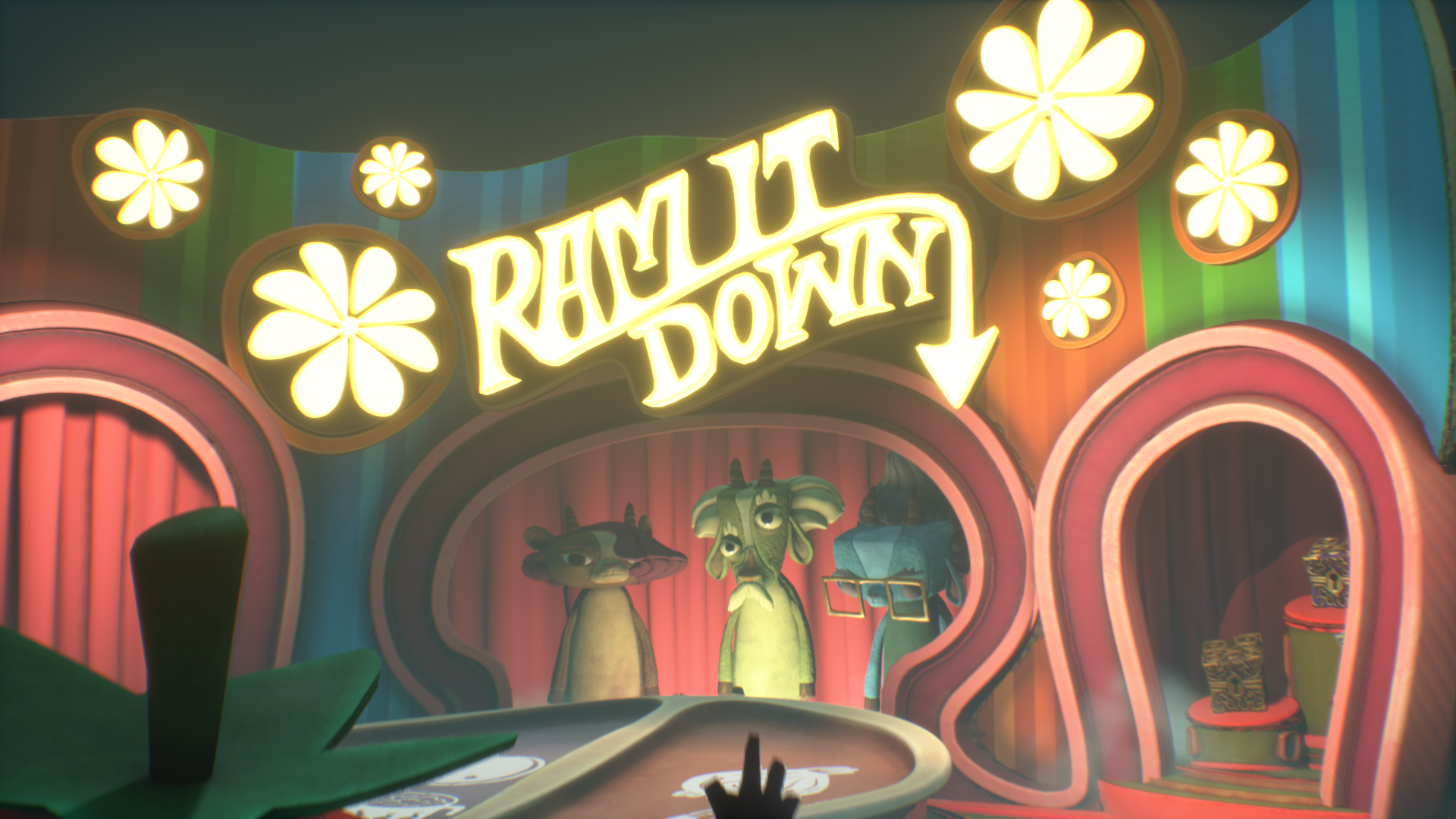 The game show stage Ram It Show in Psychonauts 2