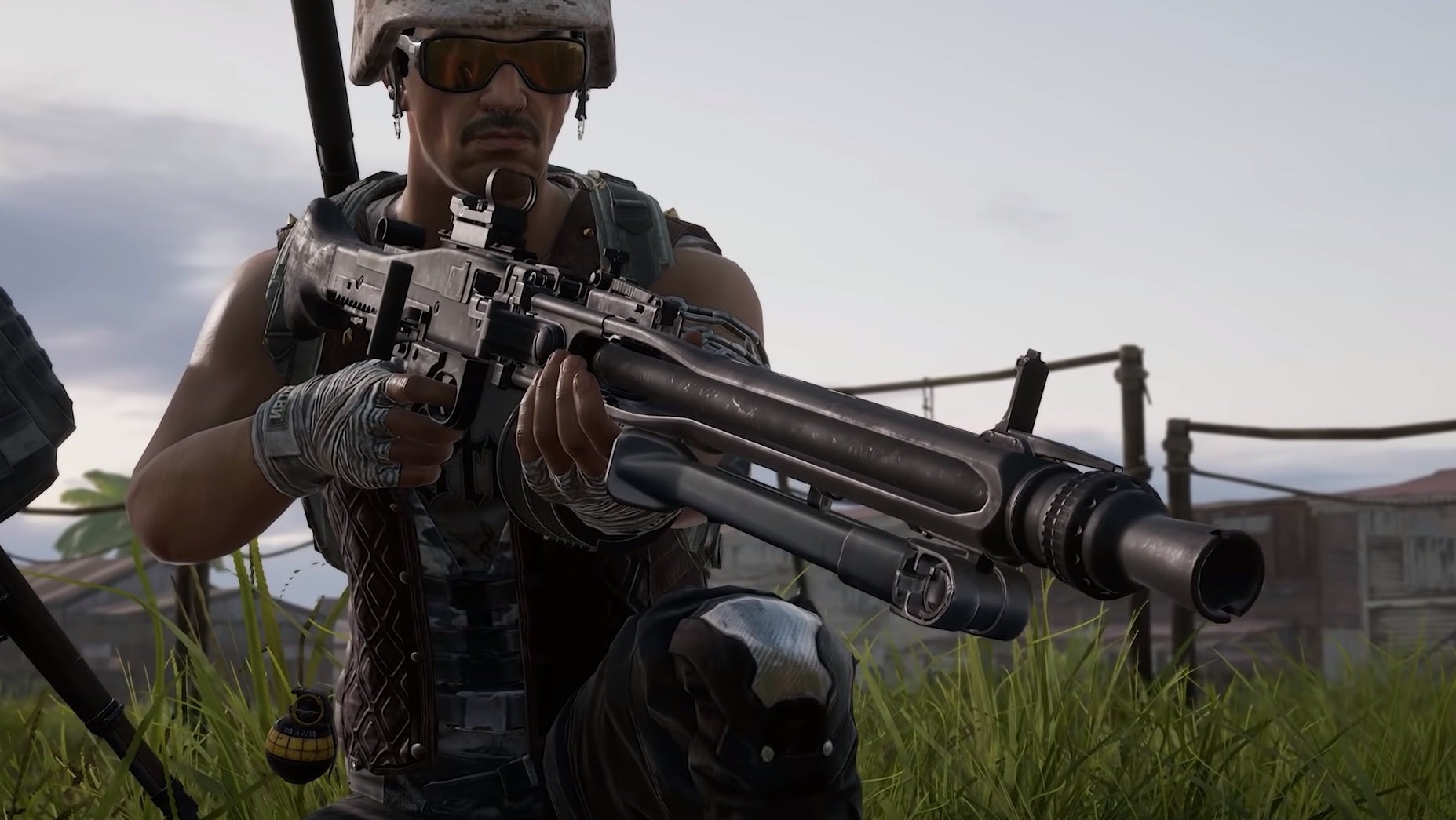 Image for Playerunknown's Battlegrounds adds a new machine gun and decoy gunshot grenade