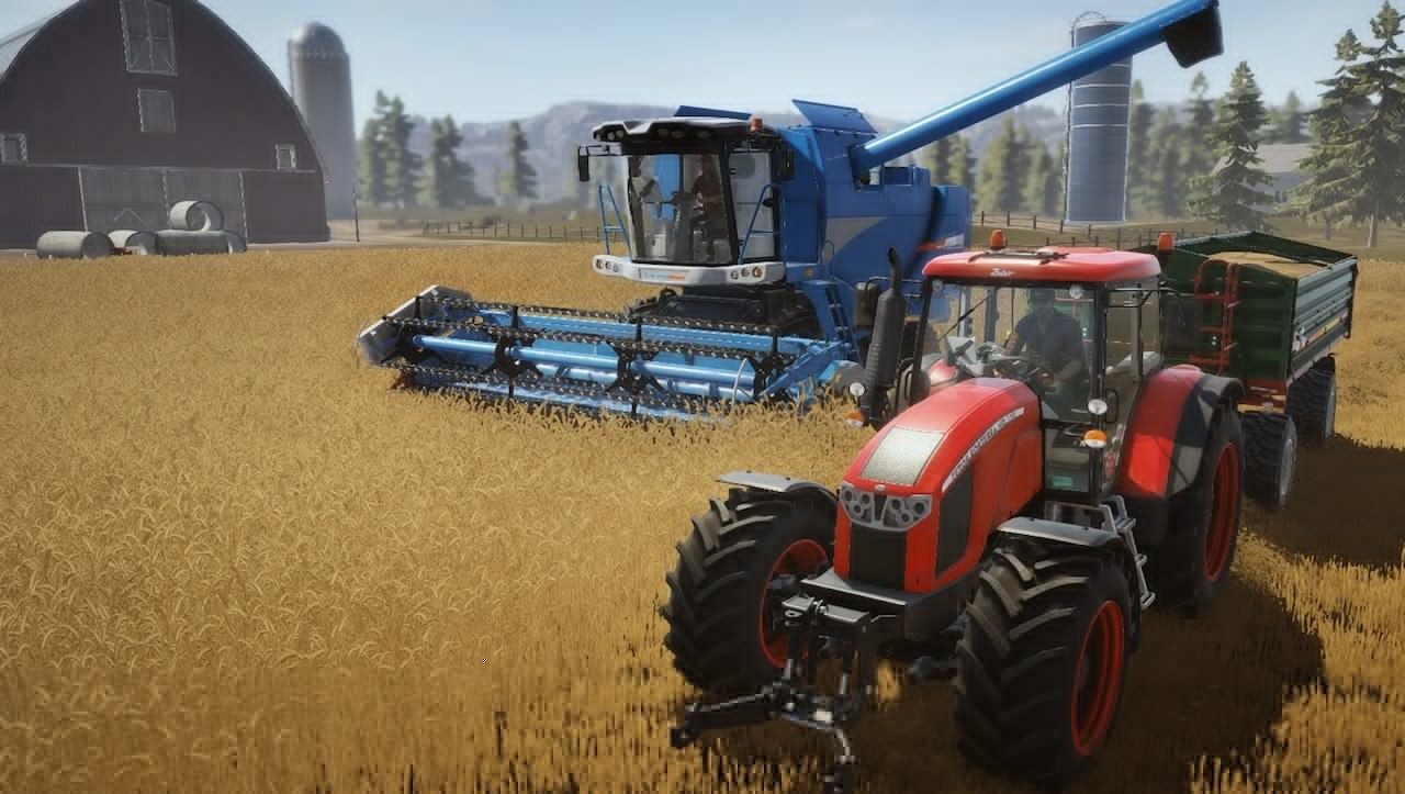 pure farming 2018 vs farming simulator 17
