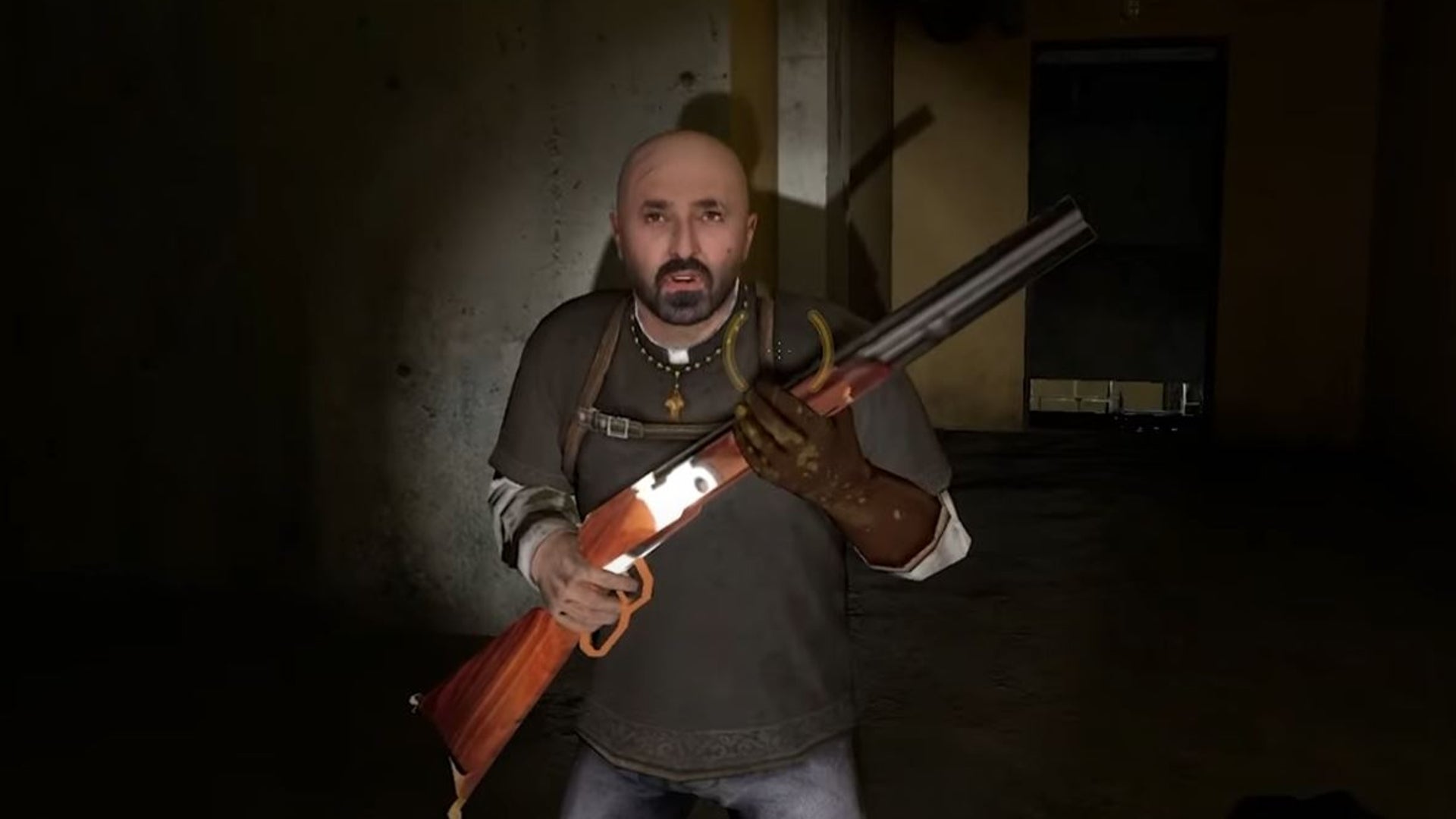 Father Grigori was one of the characters in Arkane's cancelled Half-Life 2 spin-off Ravenholm.