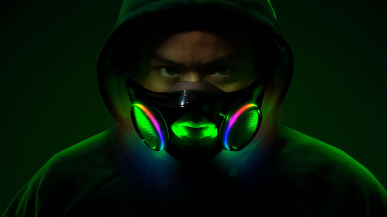 Razer's Project Hazel face mask has evolved with new interior RGBs - Rock Paper Shotgun