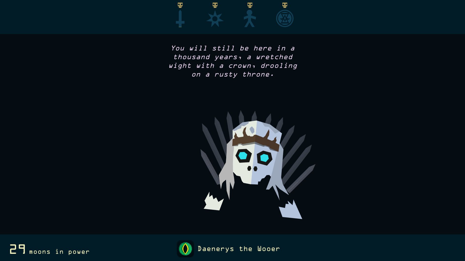 Image for By using Reigns: Game of Thrones to figure out Game of Thrones, I know everyone is terrible