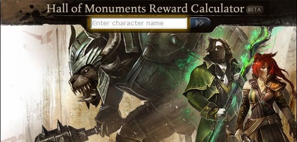 Image for Bam: Guild Wars 2 Player Reward Calculator