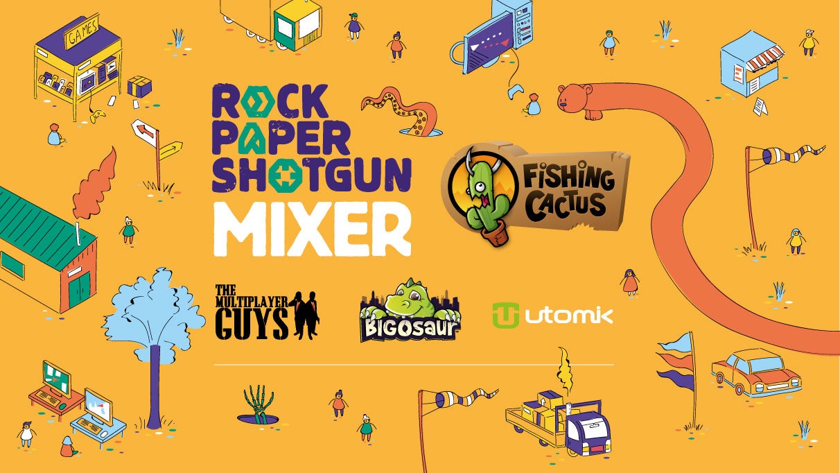 Image for EGX Rezzed 2019: Join us at the RPS Mixer in association with Fishing Cactus