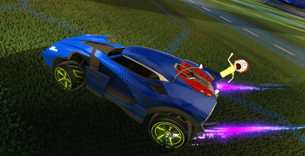Image for Rick and Morty coming to Rocket League and more