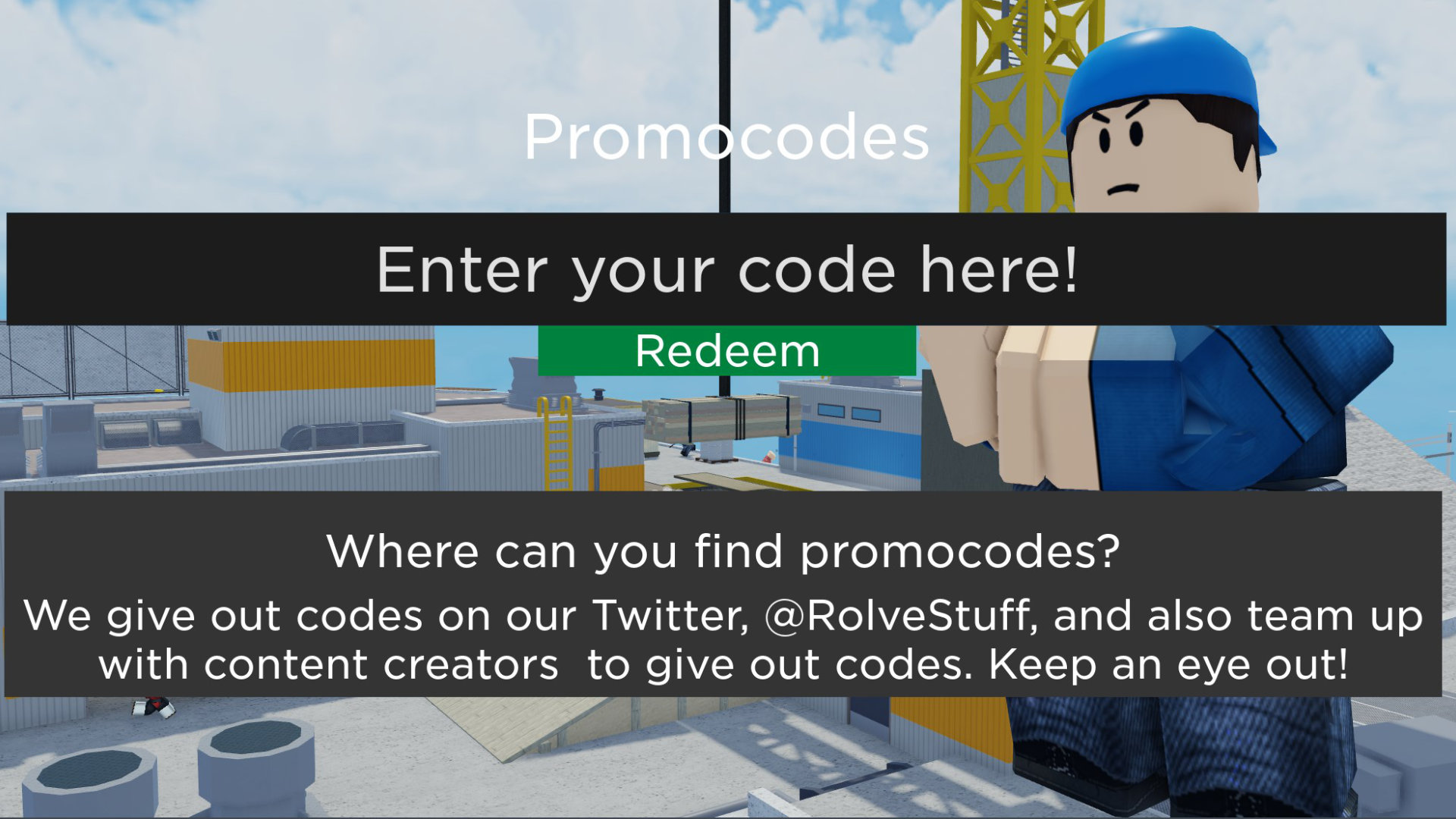 codes for arsenal on roblox
