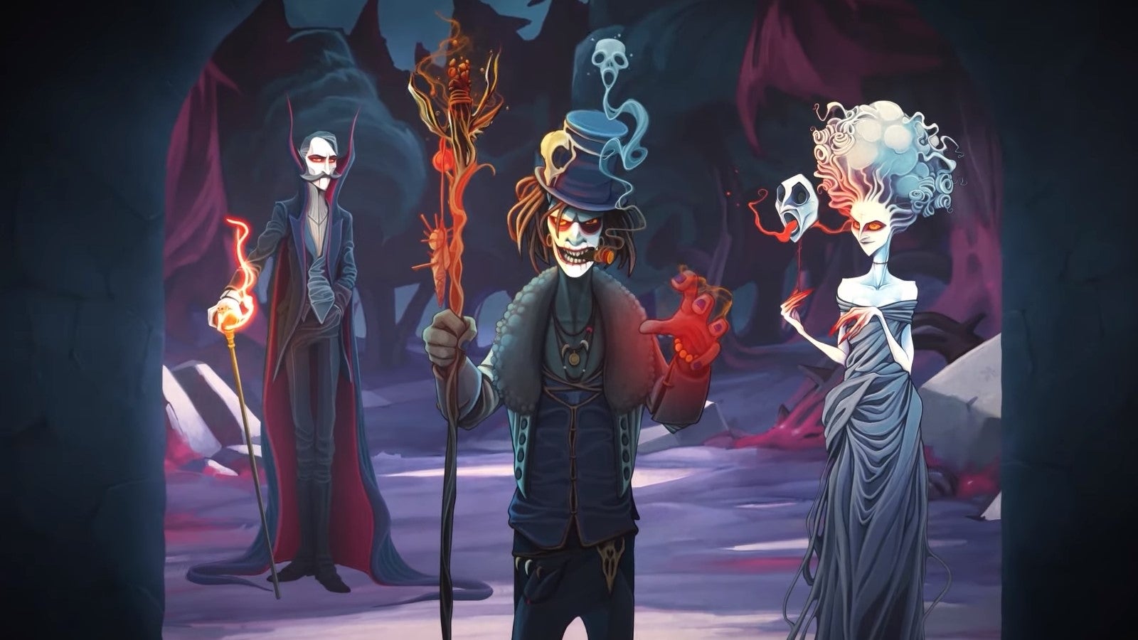 Image for Cyanide's Rogue Lords is a gothic fantasy roguelike where you play as the Devil