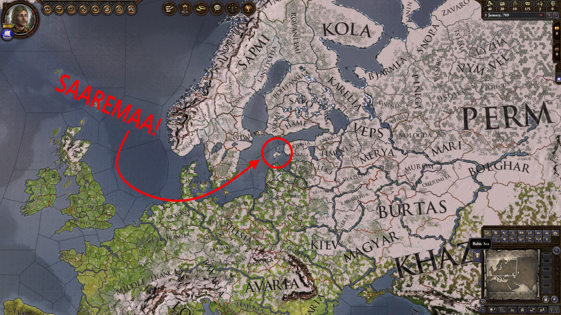crusader kings 2 769 map