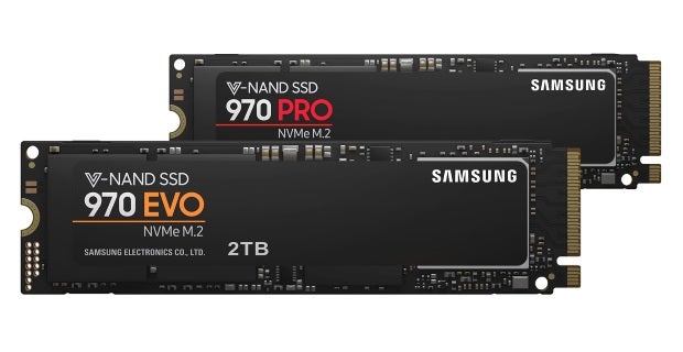 Image for Samsung adds 970 Evo and 970 Pro to their NVMe SSD family