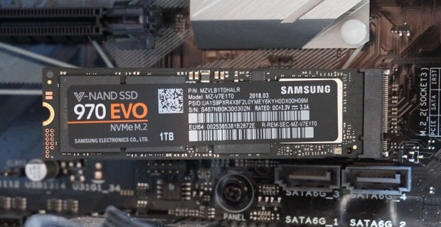 Image for Samsung 970 Evo review: The best NVMe SSD around