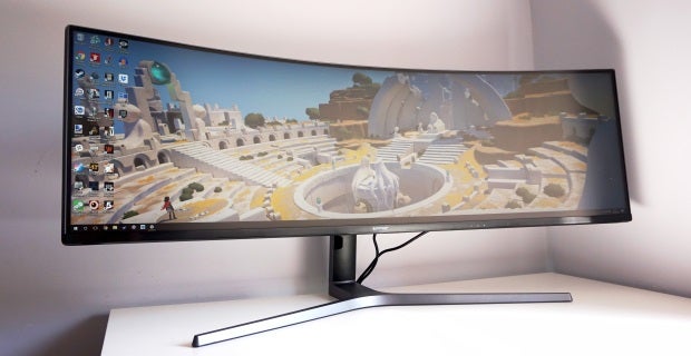 Image for Samsung CHG90 review: We're gonna need a bigger desk