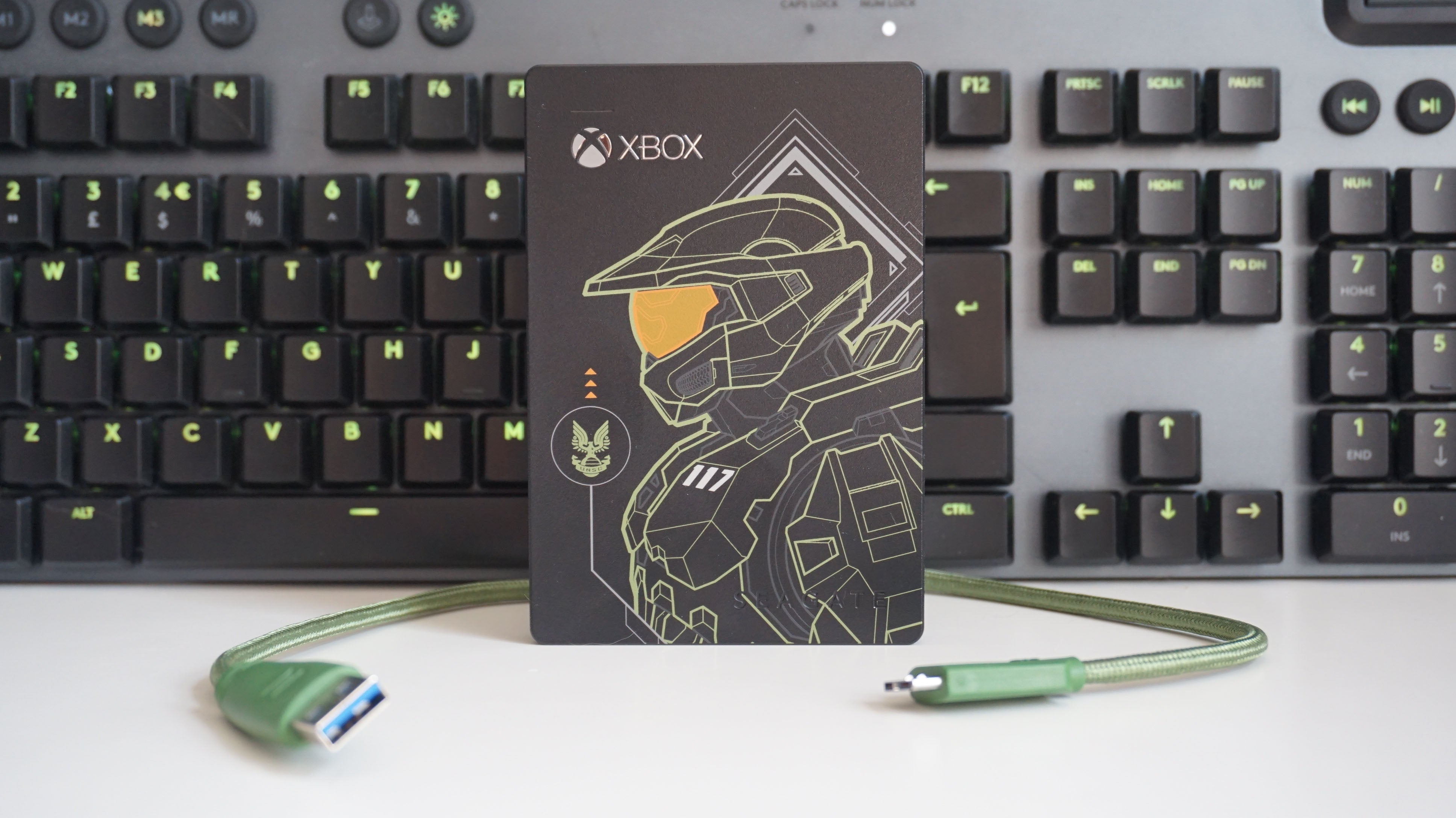 Seagate's Game Drive for Xbox Master Chief Limited Edition external HDD