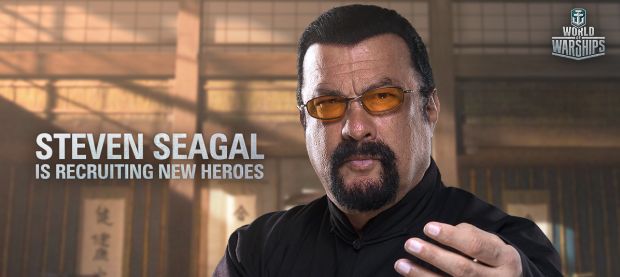 Image for We've Peaked: Steven Seagal's In World Of Warships