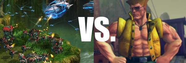 Image for Talk Sport: Street Fighter IV vs. StarCraft 2