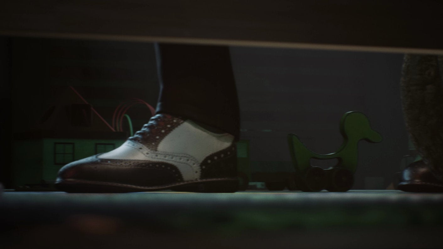 Leysha's shoes in a Vampire: The Masquerade - Swansong trailer.