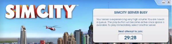Image for Gamers Line Up To Play SimCity...