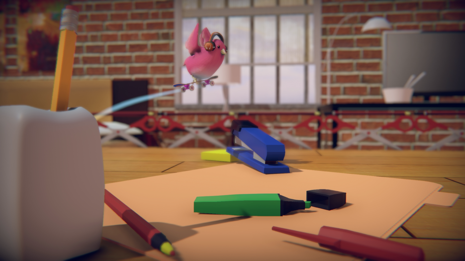 Image for SkateBird flies onto Kickstarter and hatches a demo for skateboarding bird lovers