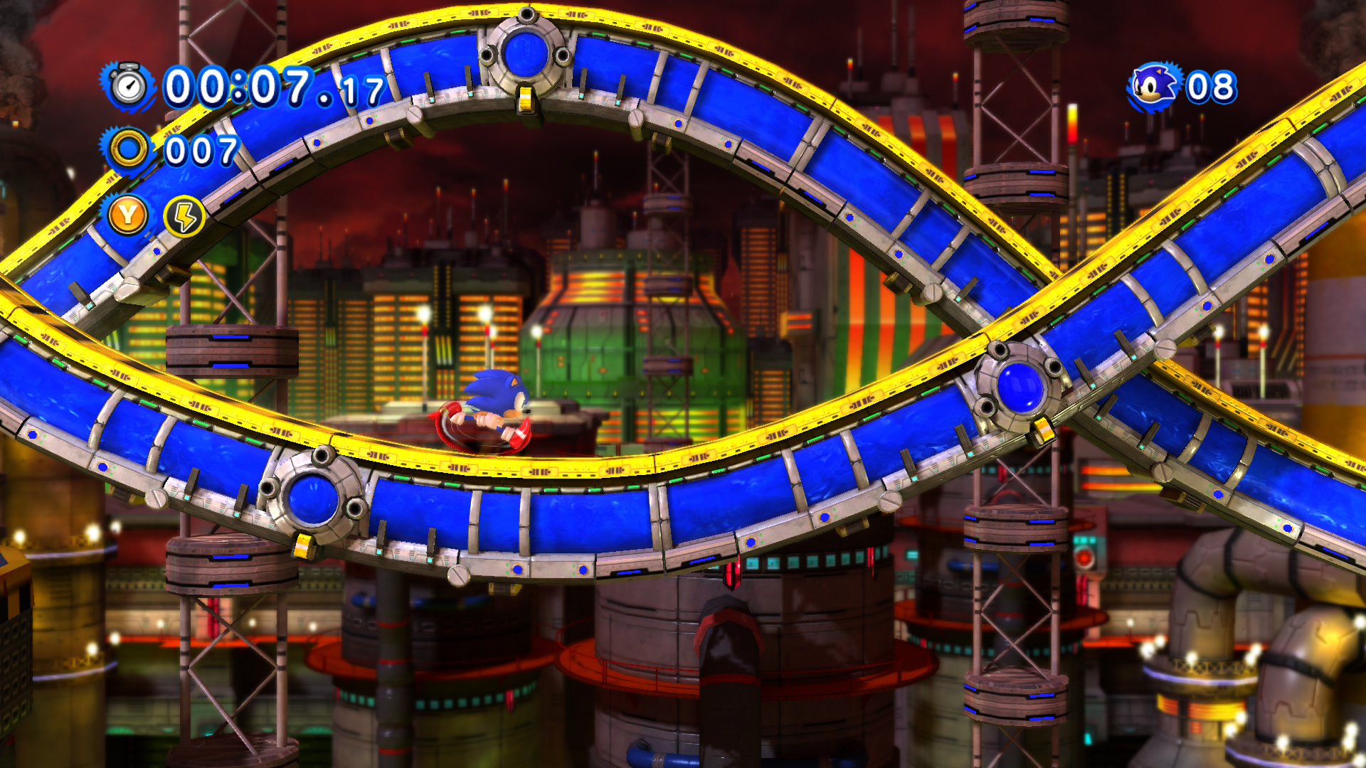 sonic generations chemical plant